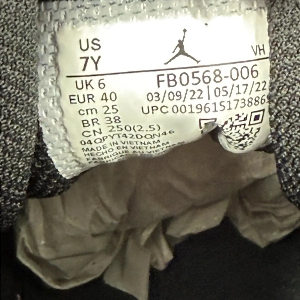 Nike shoes - Air Jordan 1 Mid - Air Mid - FB0568-006 - Multicolor (UPC: 196151738852) 6