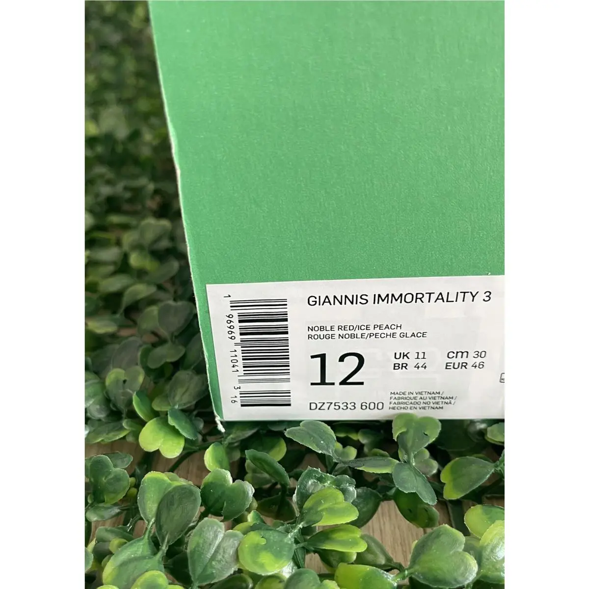 Nike shoes - Nike Giannis Immortality 3 - Giannis Immortality - DZ7533 600 - Red (UPC: 0196969110413) 9