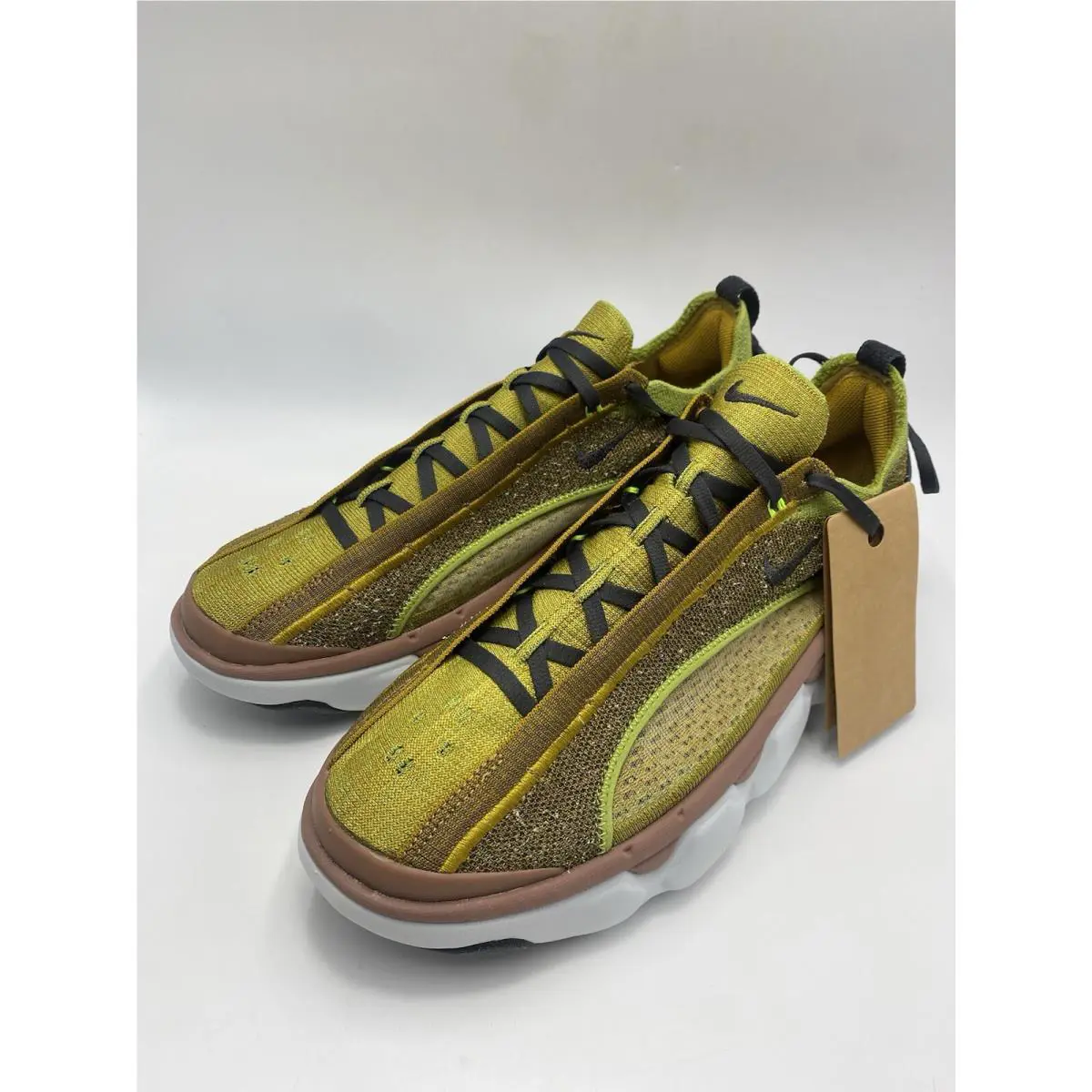 Nike shoes - Nike Flyknit Bloom - Flyknit Bloom - FD2149 300 - Pear/Dk Smoke Grey-Bronzine (UPC: 196975846894) 2