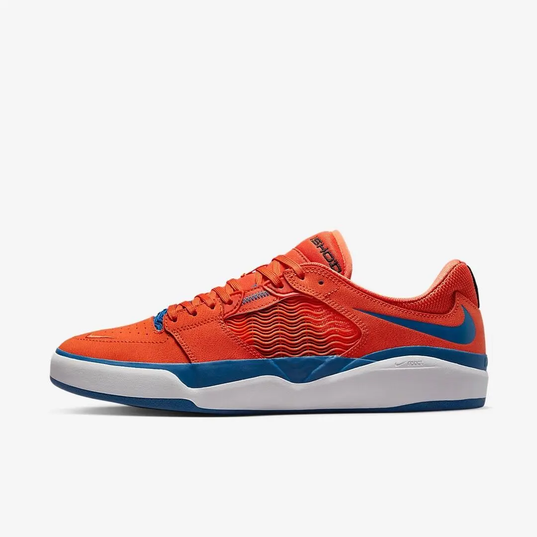 Nike SB Ishod Wair Premium Shoes Orange/blue Mens Sneakers Size 10.5 DZ5648-800
