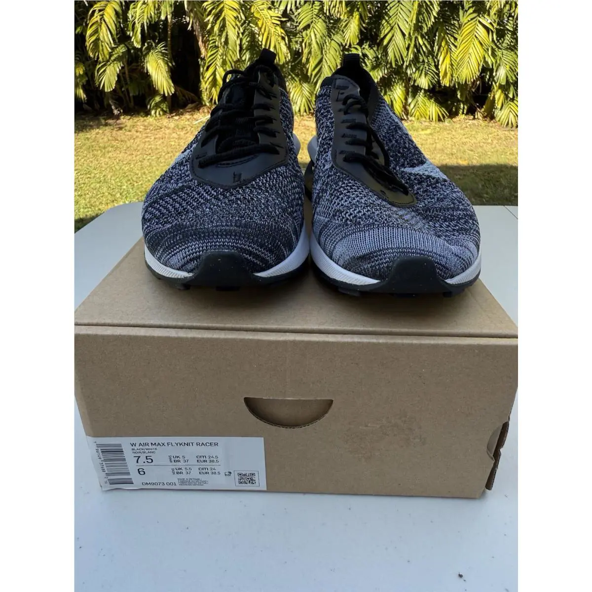 Nike shoes - Nike Air Max Flyknit - Air Max Flyknit - Dm9073-001 - Black 0