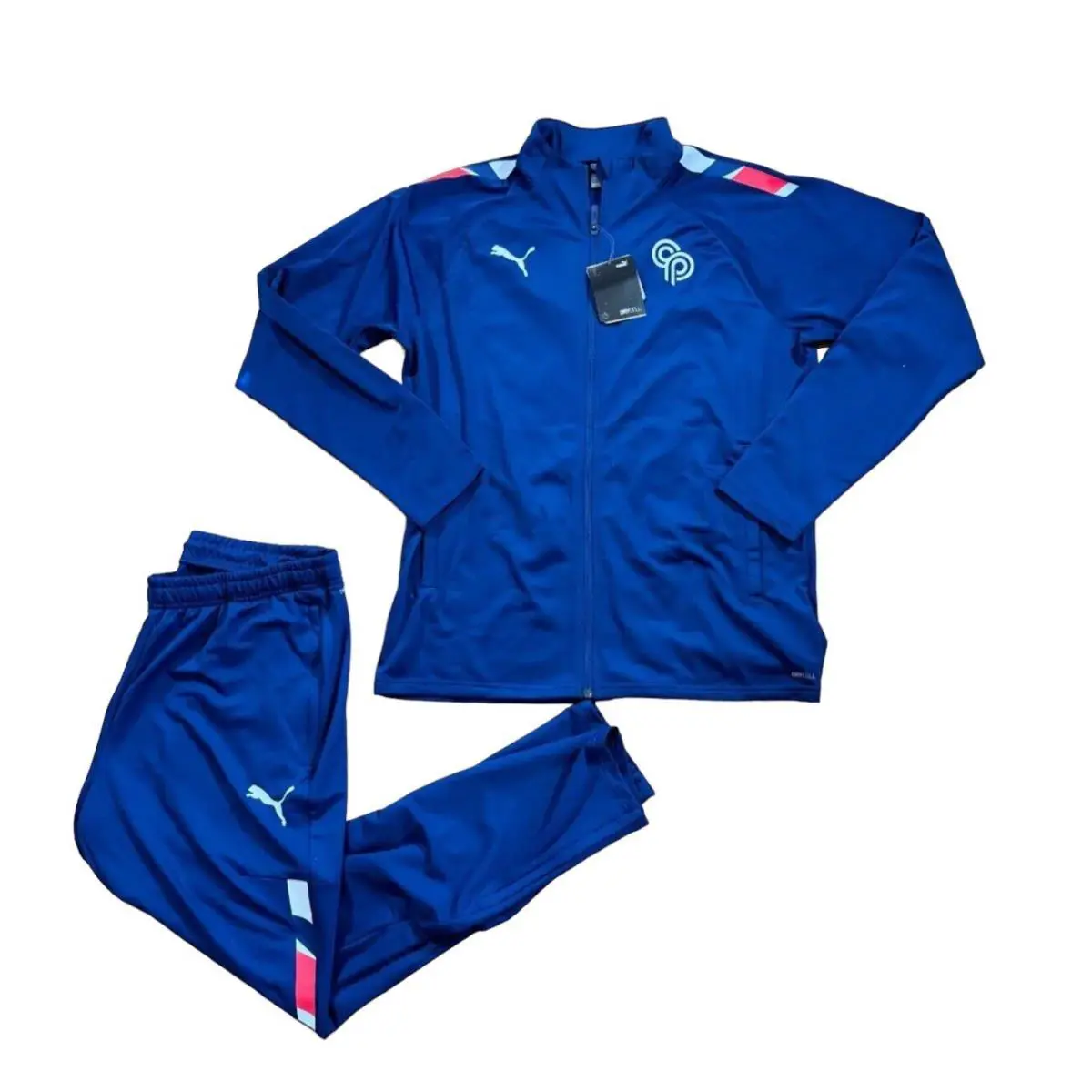 Puma CP 10 Christian Pulisic Soccer Full-zip Track Jacket Jogger Set Sz Large