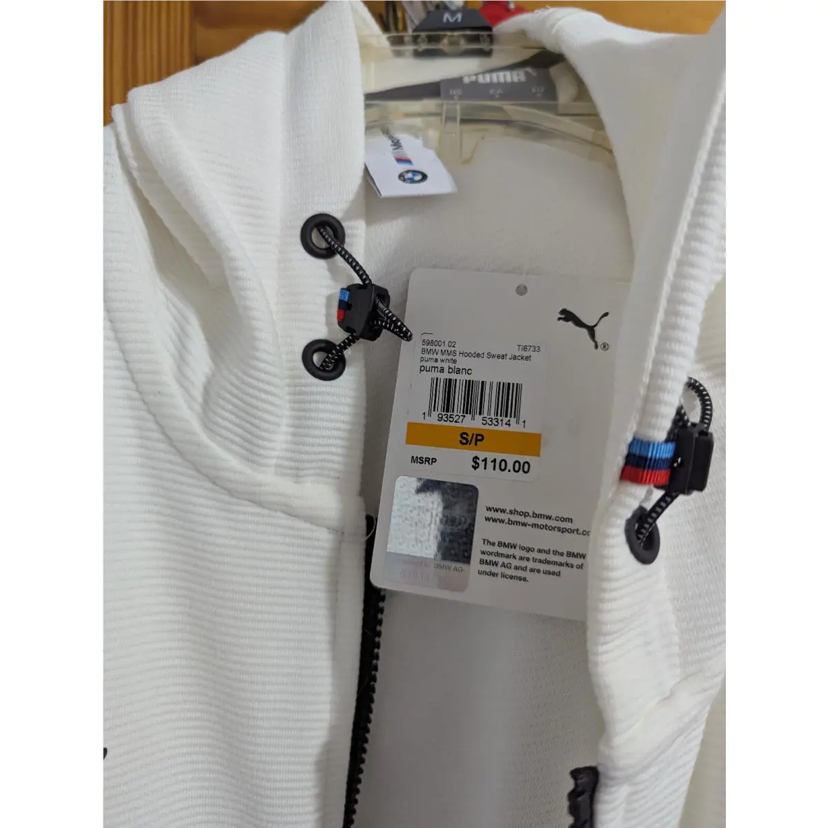 Puma clothing - 533370-02 - 533370-02 - White (UPC: 193527533141) 1
