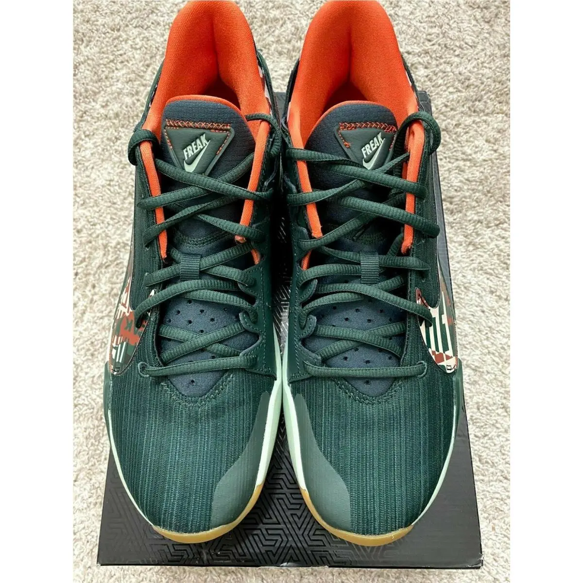 Nike shoes - Nike Zoom Freak 2 - Zoom Freak - DC9853-300 - Green 5