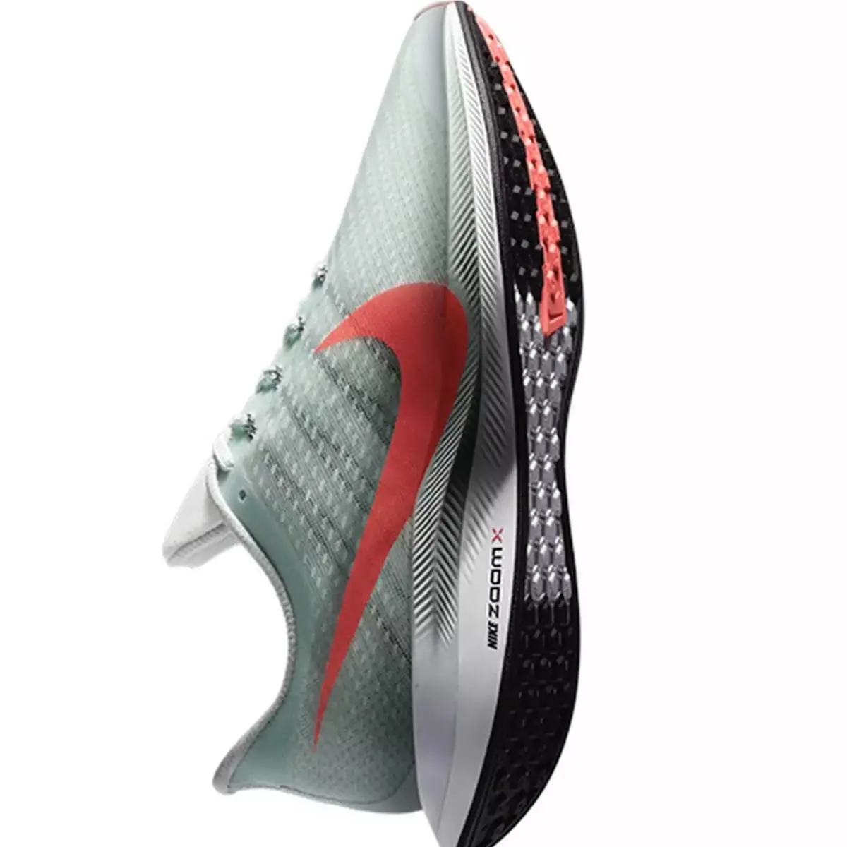 Nike shoes - Zoom Pegasus 35 Turbo - Zoom Pegasus Turbo - AJ4115-060 - Barely Grey/Hot Punch/White/Black (UPC: 0191887120254) 3