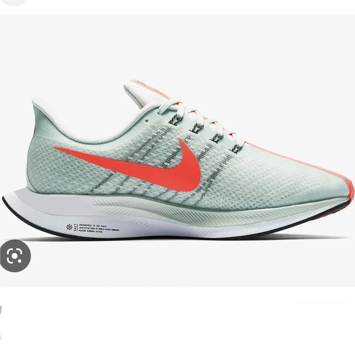 Nike shoes - Zoom Pegasus 35 Turbo - Zoom Pegasus Turbo - AJ4115-060 - Barely Grey/Hot Punch/White/Black (UPC: 0191887120254) 1