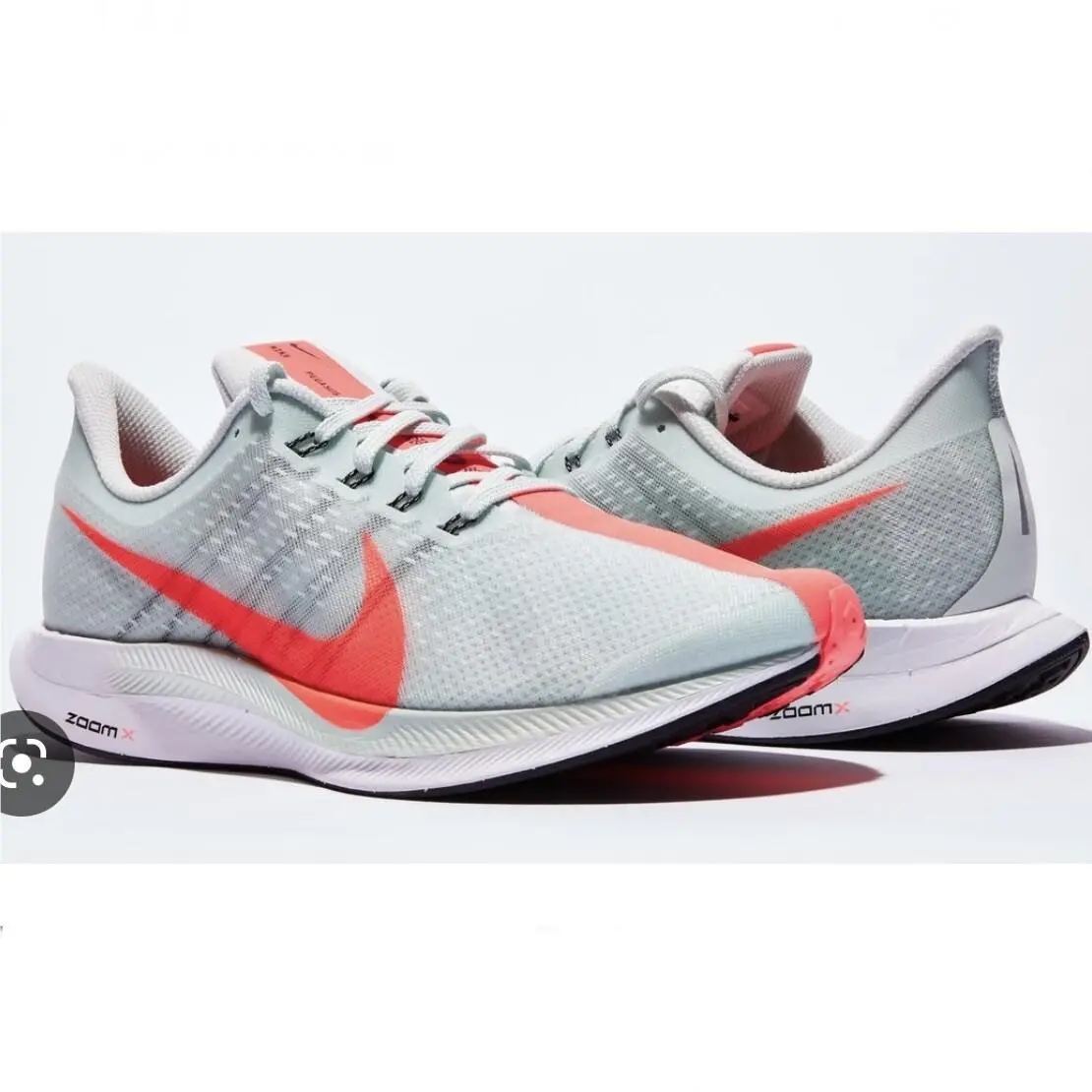 Nike shoes - Zoom Pegasus 35 Turbo - Zoom Pegasus Turbo - AJ4115-060 - Barely Grey/Hot Punch/White/Black (UPC: 0191887120254) 7