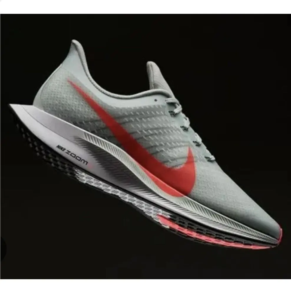 Nike shoes - Zoom Pegasus 35 Turbo - Zoom Pegasus Turbo - AJ4115-060 - Barely Grey/Hot Punch/White/Black (UPC: 0191887120254) 6