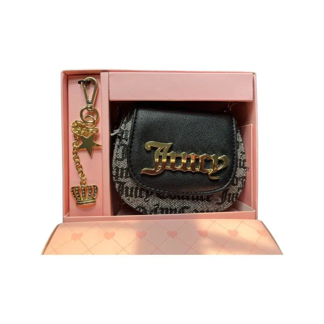 Juicy Couture Mini Cross Body Bag and Charm Gift Set