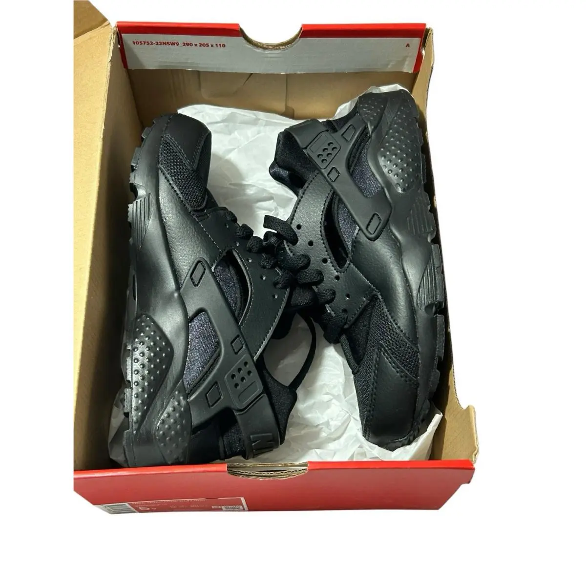 Nike shoes - Nike Huarache Run - Huarache Run - 654275 016 - Black 0