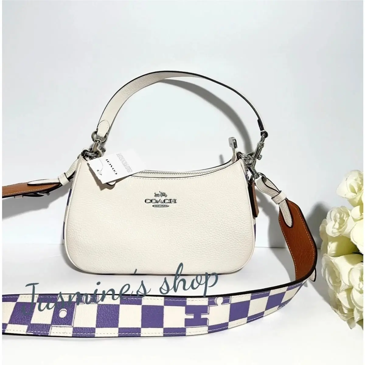 Teri Shoulder Bag CAL57/CV934/CA173/CR103 CR103/light violet/chalk by Coach