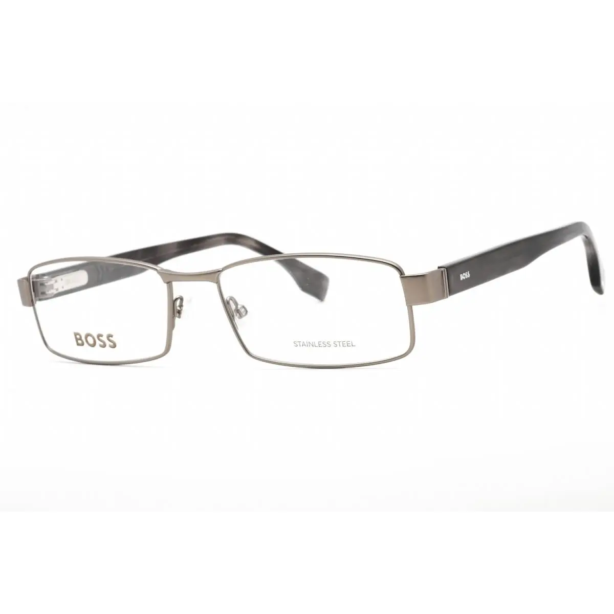 Hugo Boss 1519 Raa Eyeglasses Matte Ruthenium Grey Frame 56mm