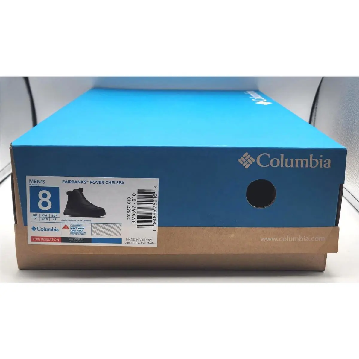 Columbia shoes - Fairbanks Rover Chelsea - Fairbanks Rover Chelsea - Black 18