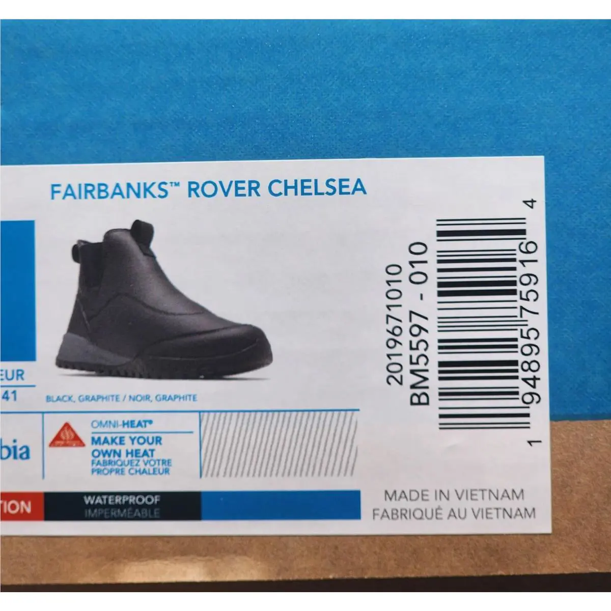 Columbia shoes - Fairbanks Rover Chelsea - Fairbanks Rover Chelsea - Black 19