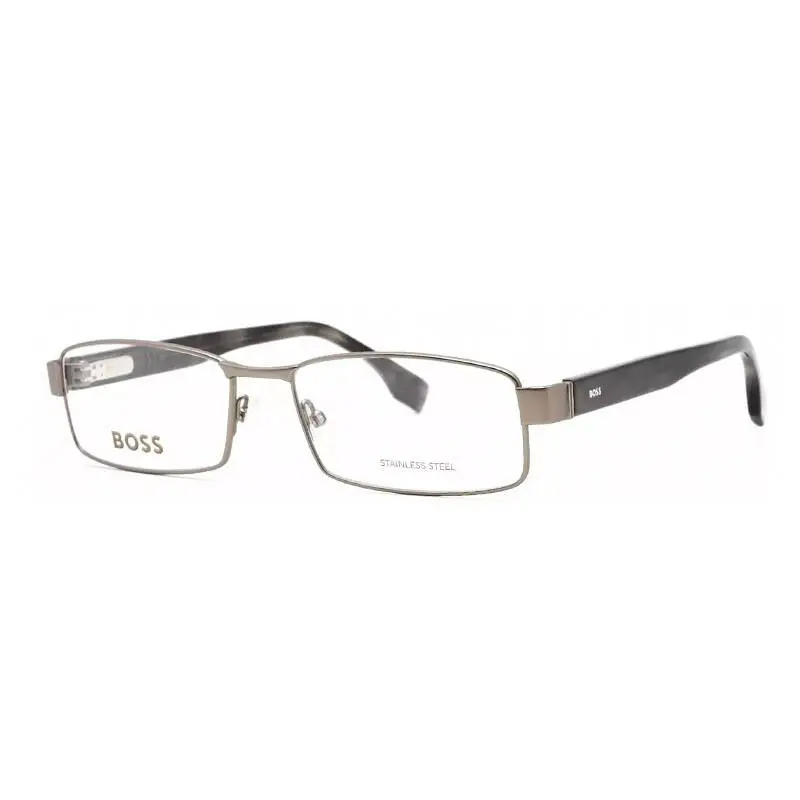 Boss 1519 0RAA 00 Matte Ruthenium Grey 56mm Eyeglasses by Hugo Boss