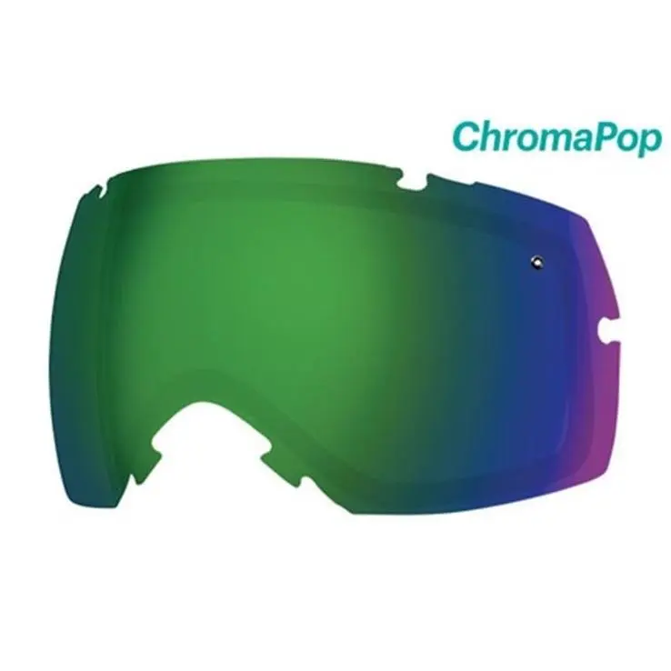 Smith Iox Iox Turbo Replacement Lenses Smith Chromapop Sun Green Mirror by Smith Optics