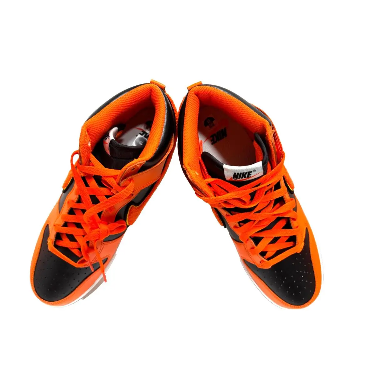 Nike shoes - Nike Dunk High - Dunk High - DR8805-002 - Black Safety Orange 9