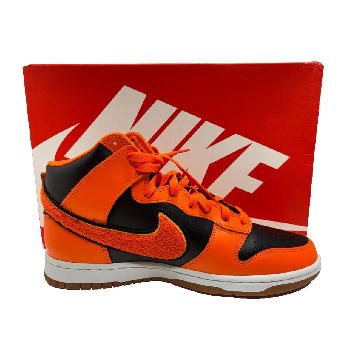 Nike shoes - Nike Dunk High - Dunk High - DR8805-002 - Black Safety Orange 1
