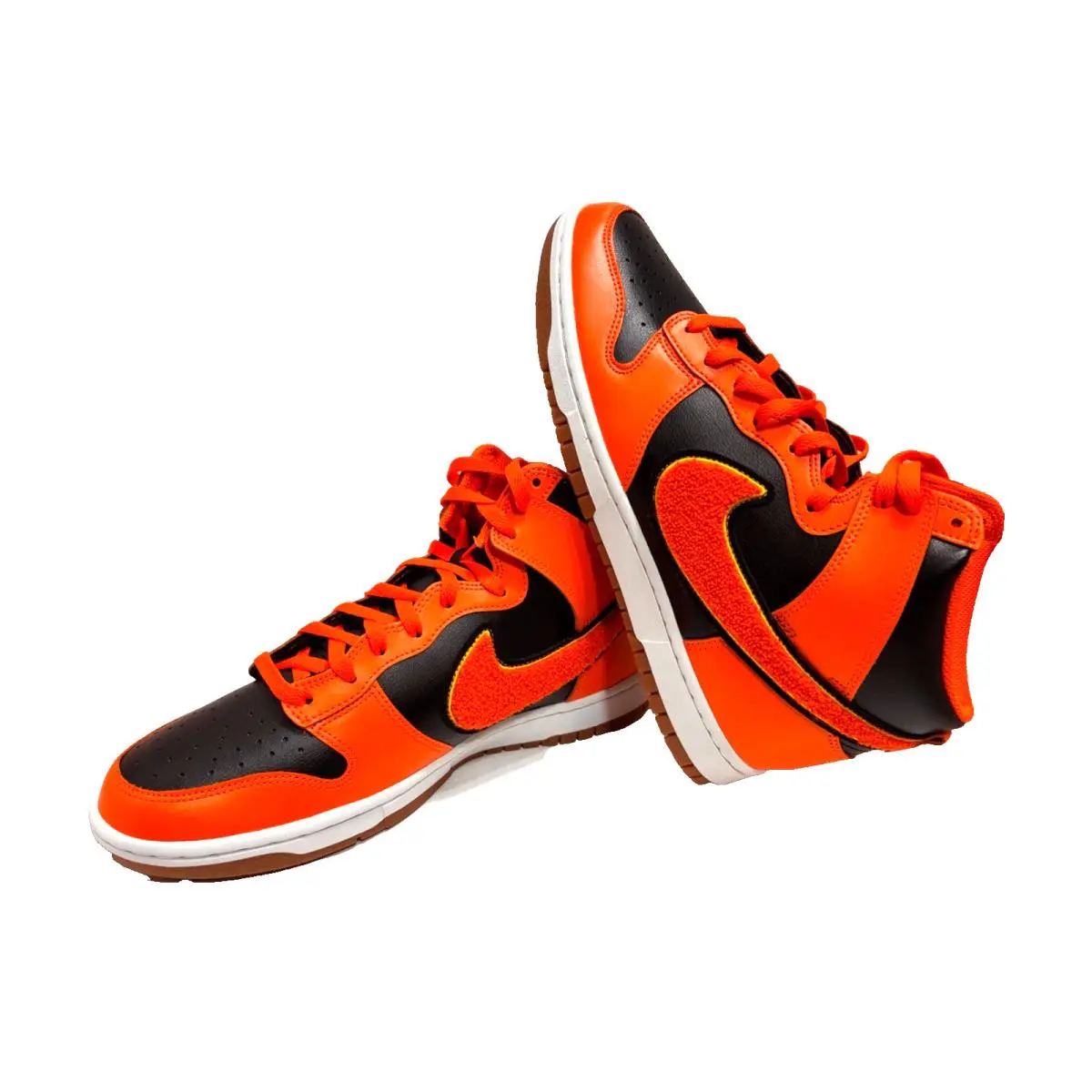 Nike shoes - Nike Dunk High - Dunk High - DR8805-002 - Black Safety Orange 6