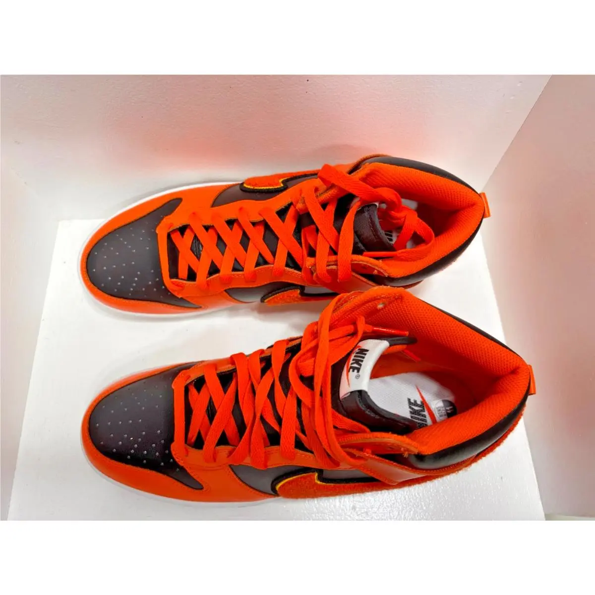 Nike shoes - Nike Dunk High - Dunk High - DR8805-002 - Black Safety Orange 8