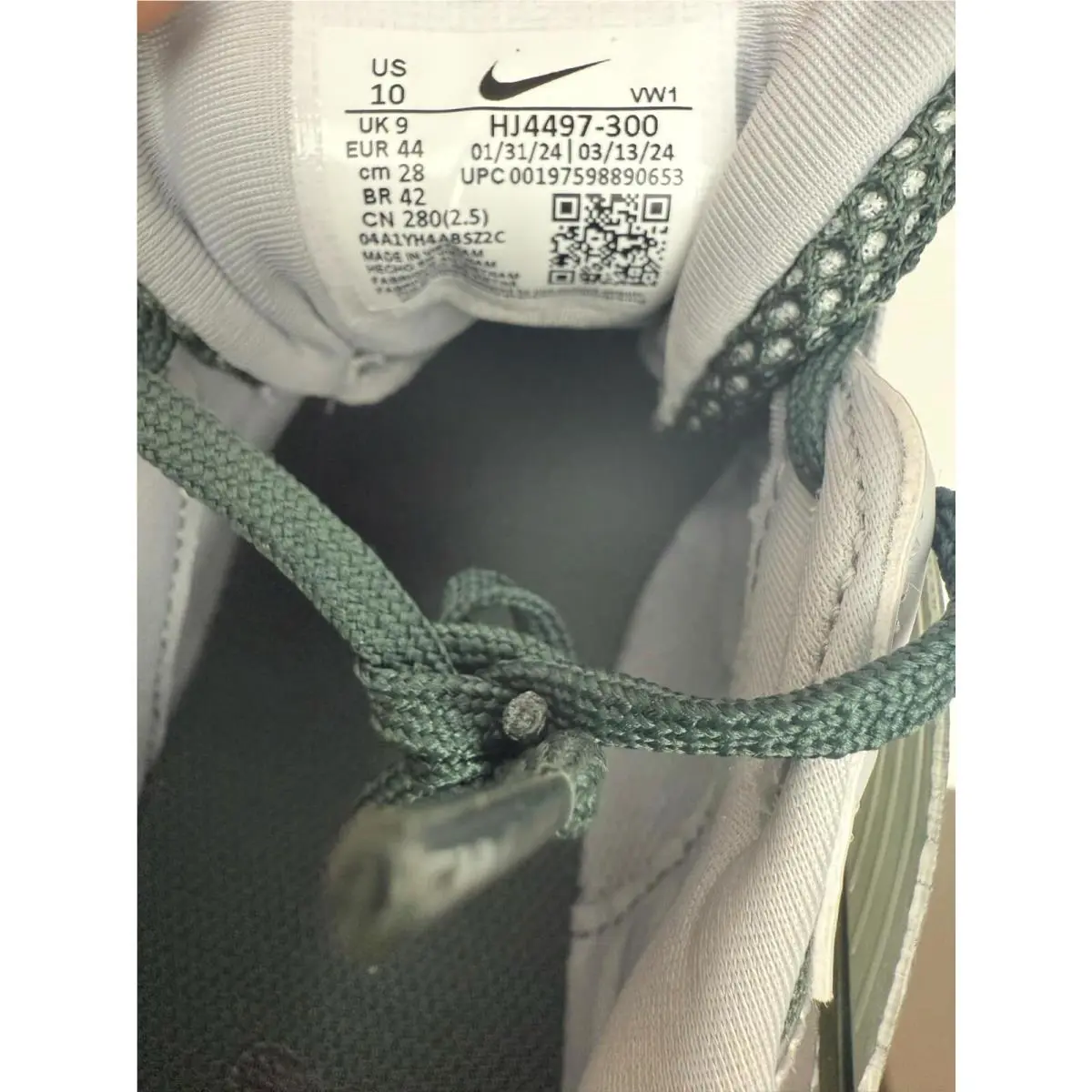 Nike shoes - V2k Run - Run - HJ4497-300 - Green 8