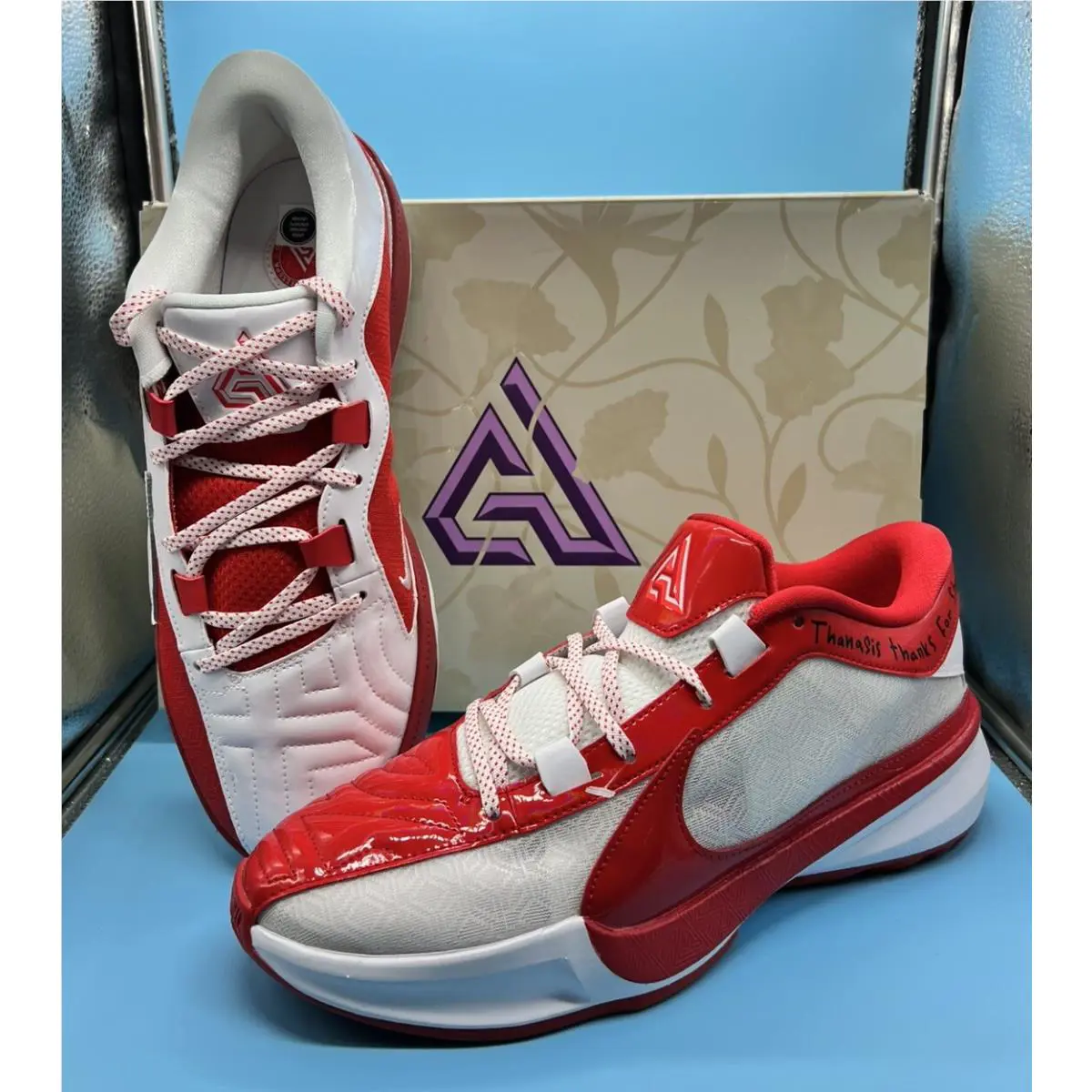 Nike shoes - Nike Zoom Freak - Zoom Freak - FV1933-600 - University Red / Bright Crimson / White (UPC: 0196975687046) 0