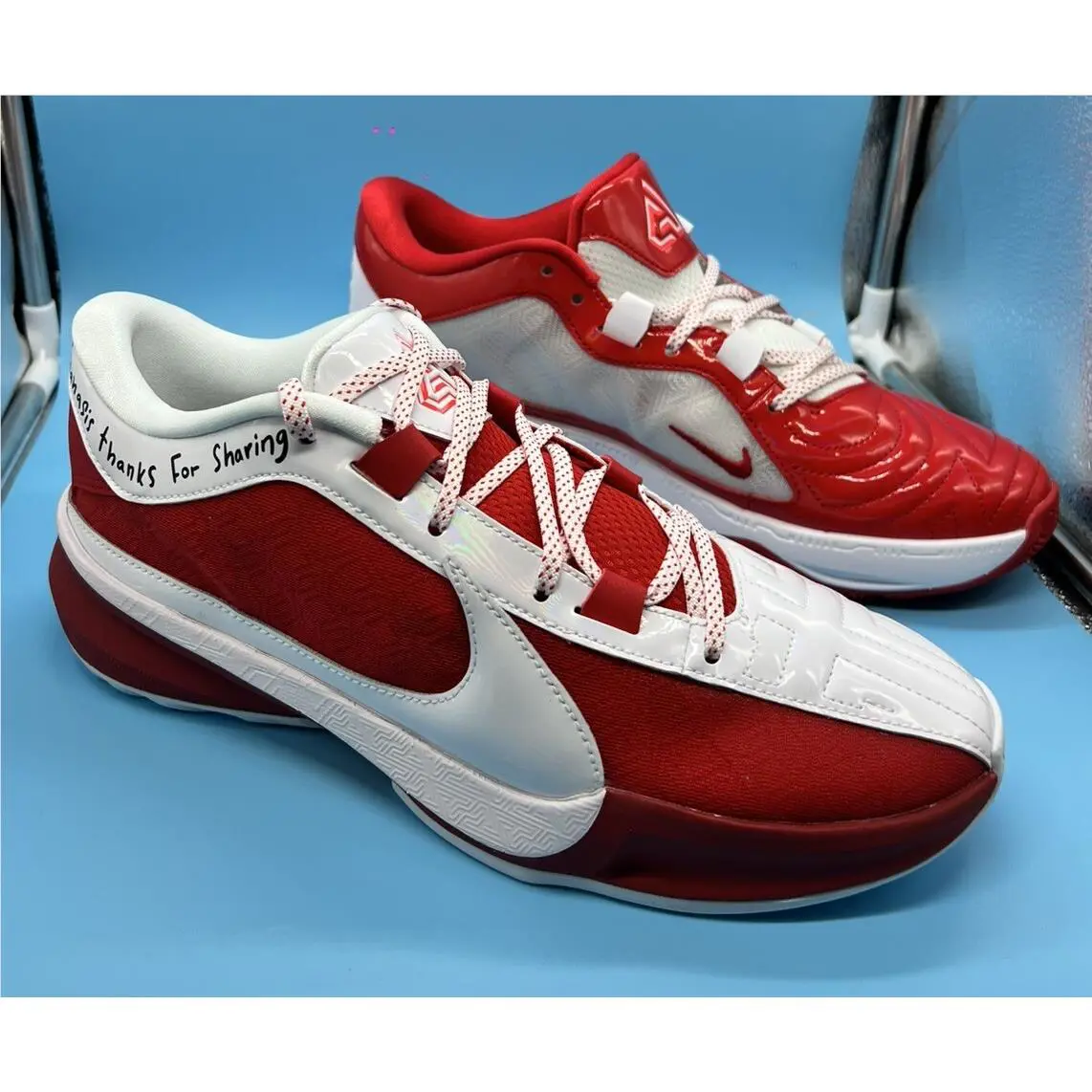 Nike shoes - Nike Zoom Freak - Zoom Freak - FV1933-600 - University Red / Bright Crimson / White (UPC: 0196975687046) 2