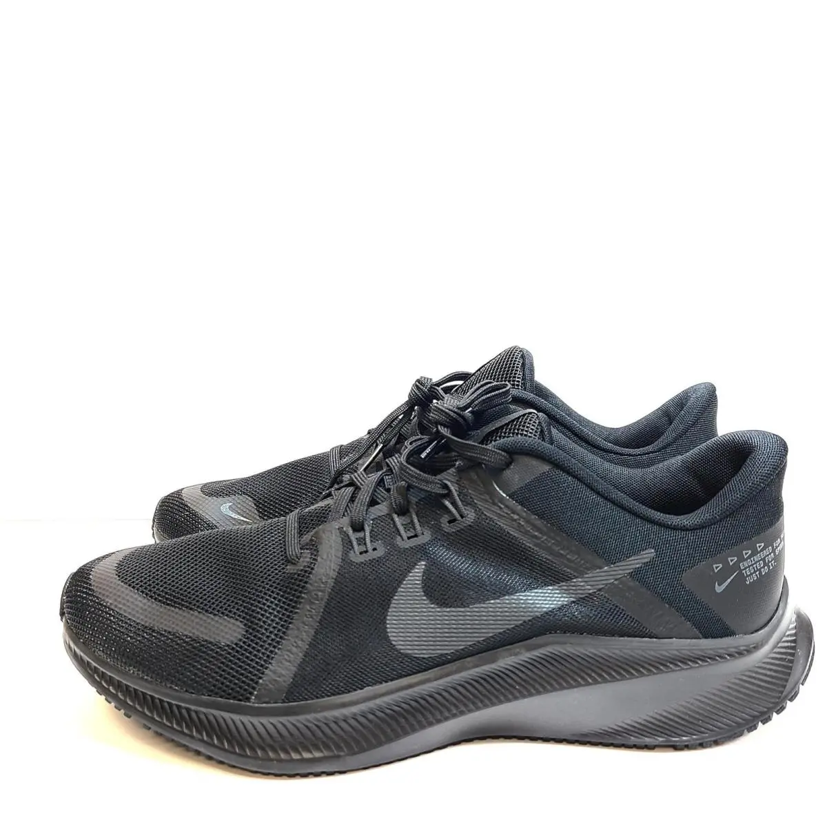 Nike Quest 4 Running Shoes DA1105-002 Sneakers Black Sz 10