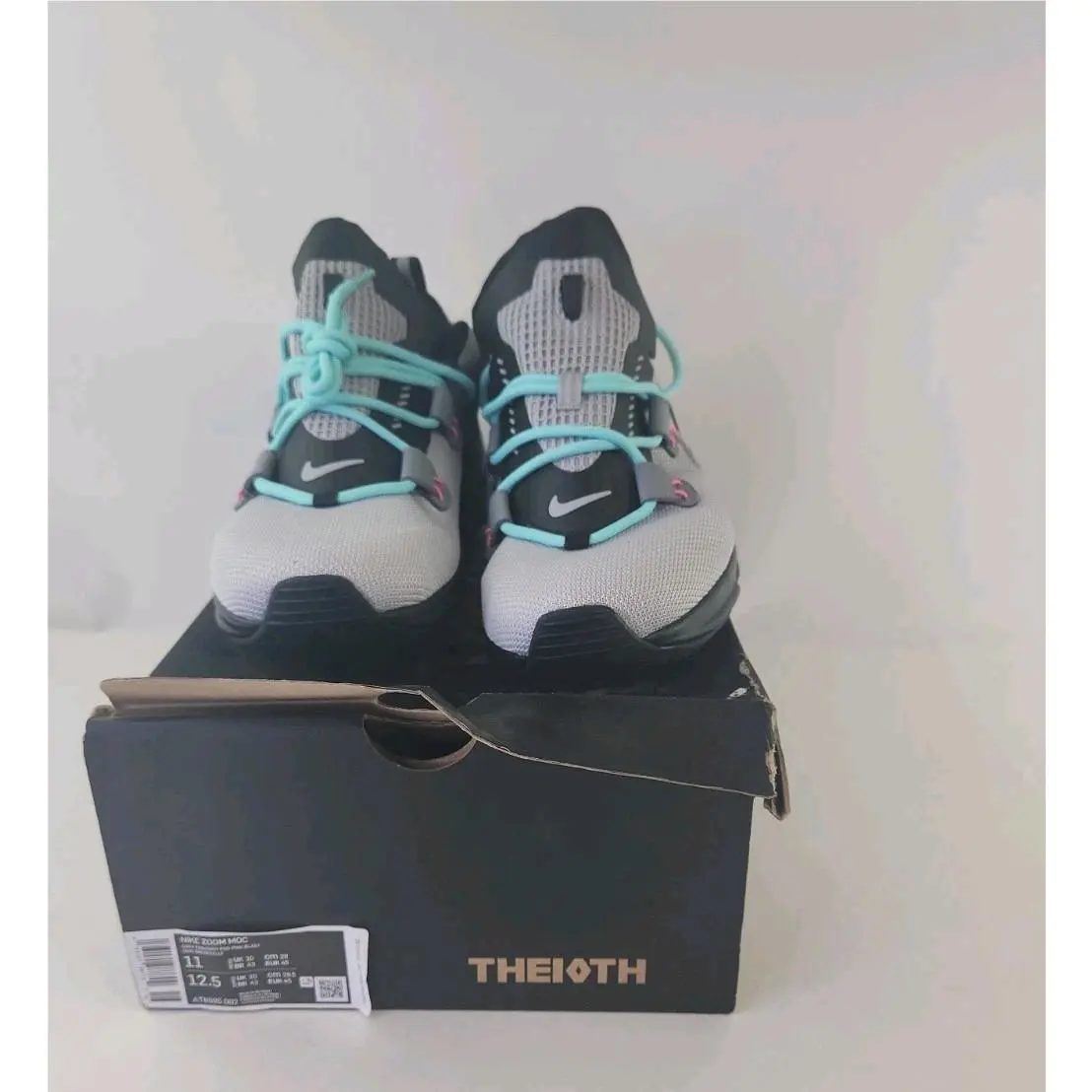 Nike Zoom Moc `south Beach` Grey Mens Sneakers Shoes Size 11