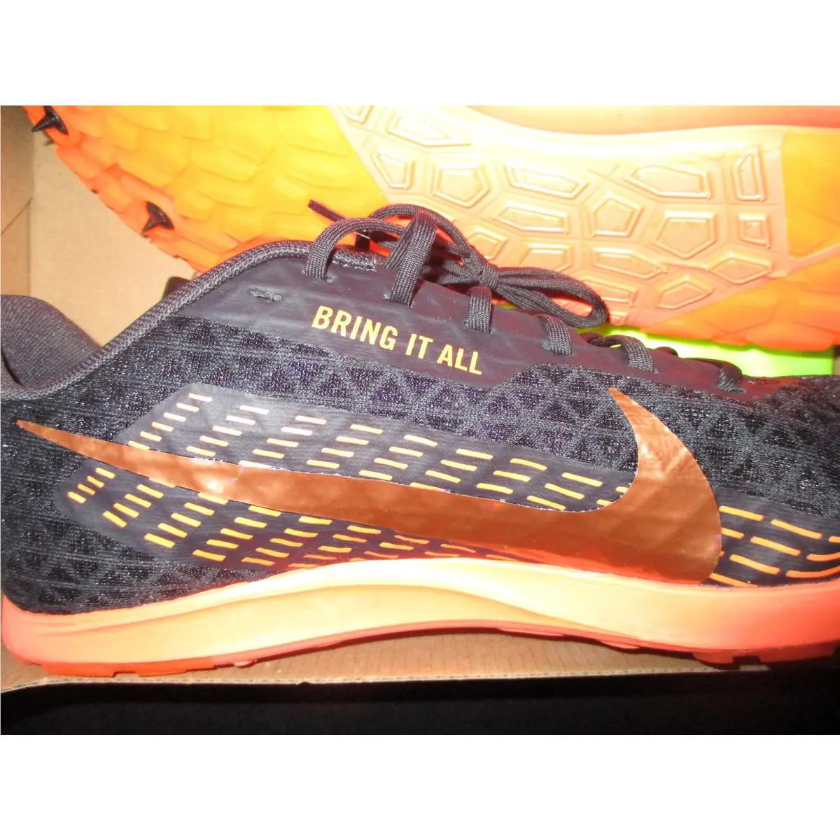 Nike shoes - Nike Zoom Rival - Zoom Rival - Oil Grey/Metallic Copper (UPC: 193145275676) 3