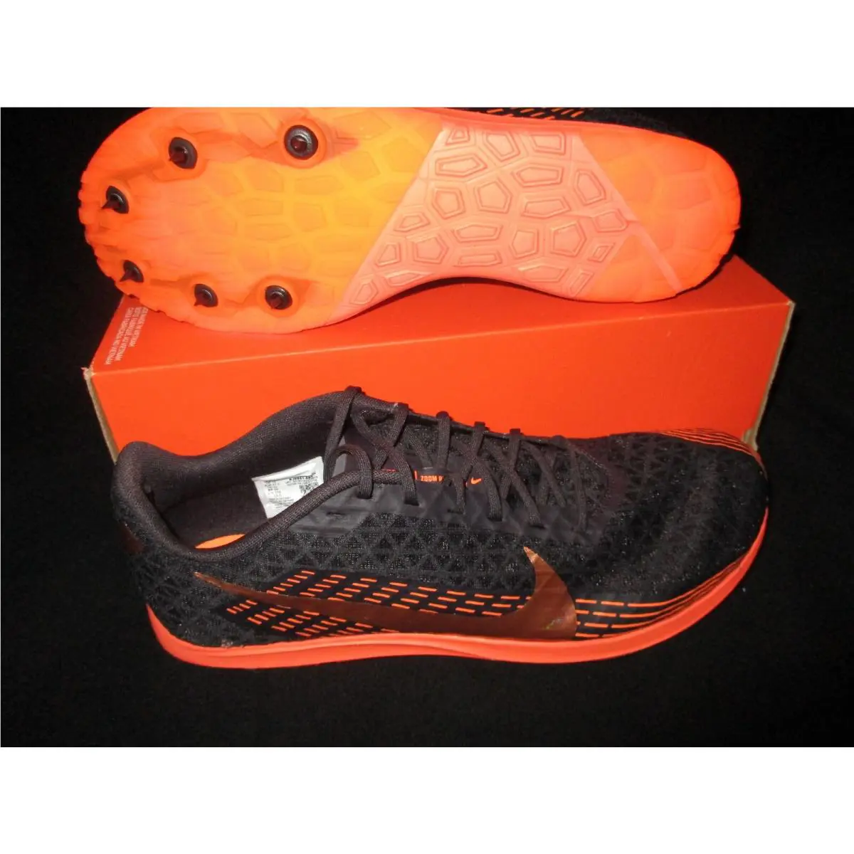Nike shoes - Nike Zoom Rival - Zoom Rival - Oil Grey/Metallic Copper (UPC: 193145275676) 4
