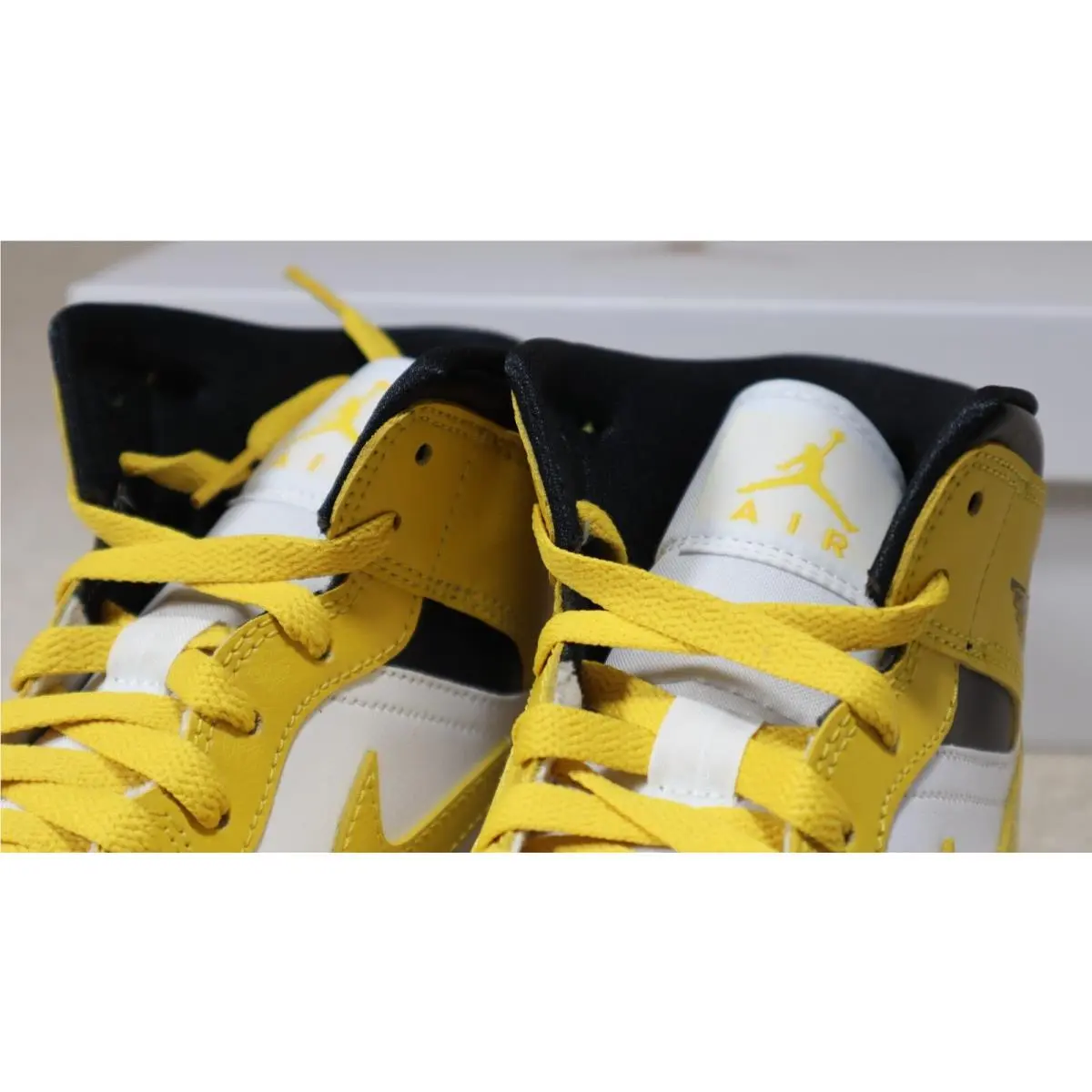 Nike shoes - Nike Air Jordan 1 - Air - BQ6472-170 - Yellow/White/Black 8