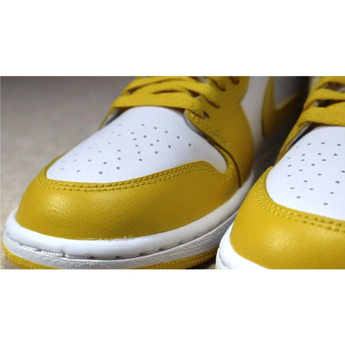 Nike shoes - Nike Air Jordan 1 - Air - BQ6472-170 - Yellow/White/Black 7