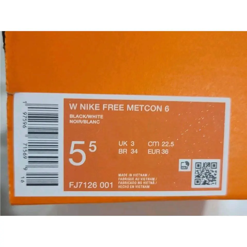 Nike shoes - Nike Free Metcon - Free Metcon - FJ7126-001 - Black 6