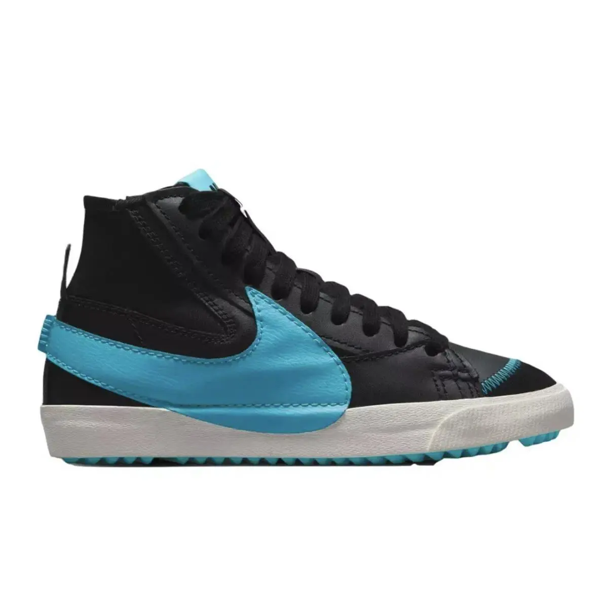 Nike Blazer Mid 77 Jumbo Black Baltic Blue - Size 7.5 M - Blue