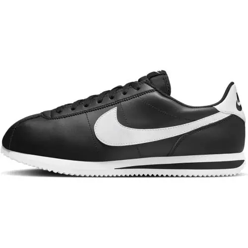 Men`s Size 8.5 - Nike Cortez Shoes Black/white Sneakers DM4044 001