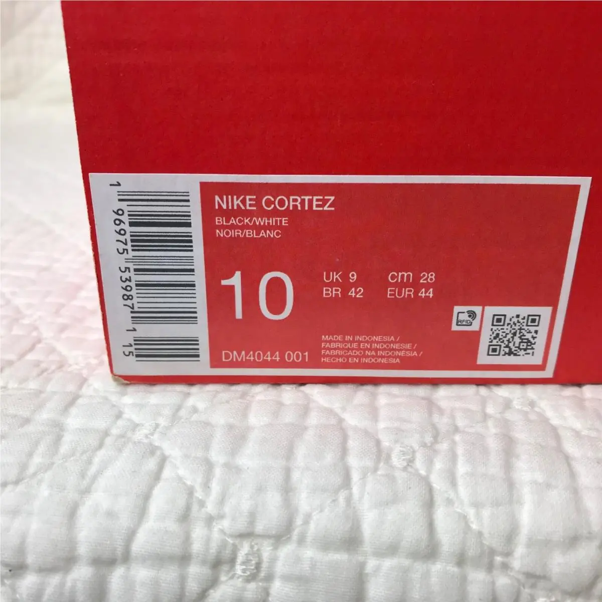 Nike shoes - Nike Cortez - Cortez - DM4044-001 - black/white 9