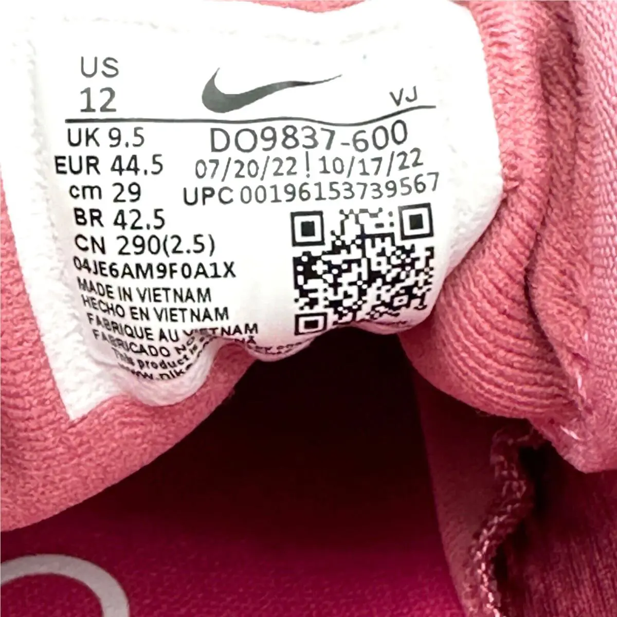 Nike shoes - Nike Zoom - Zoom - CW7358500 - Pink 4