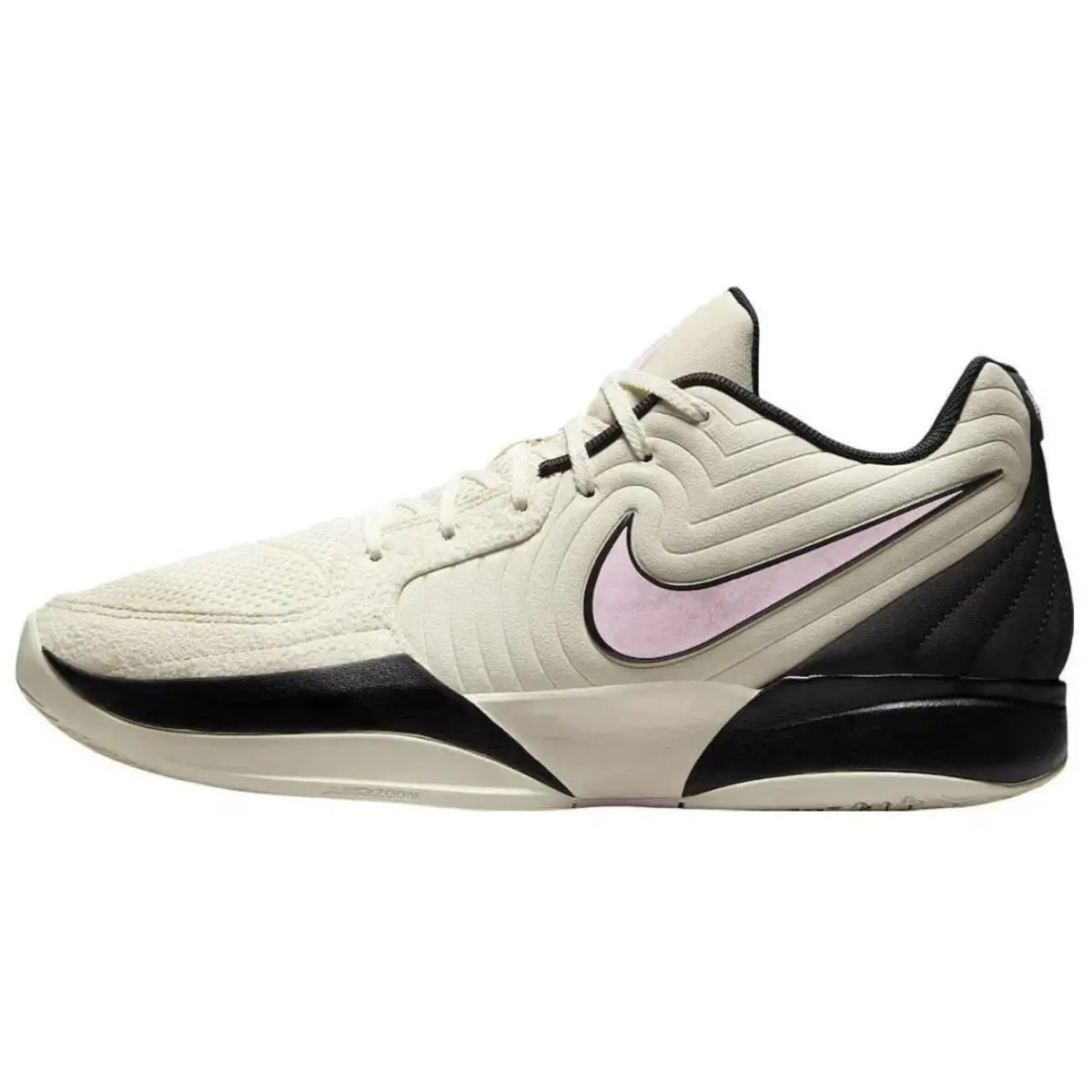 Nike shoes - Nike Ja 2 - FD7328 100 - Coconut Milk/Pink Foam-Black (UPC: 197859241453) 3