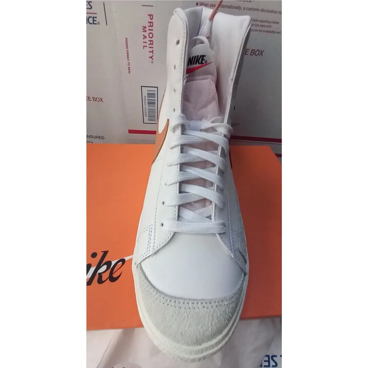 Nike shoes - Nike Blazer Mid - Blazer Mid - Bq6806 - White (UPC: 196968226979) 1