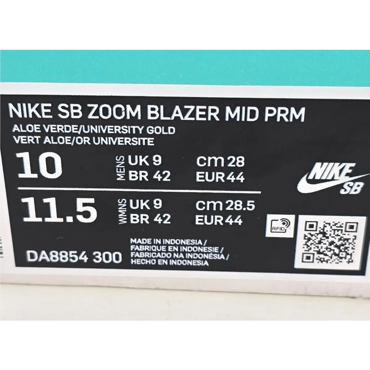 Nike shoes - Nike SB Zoom Blazer Mid - DA8854-300 - Multicolor 8
