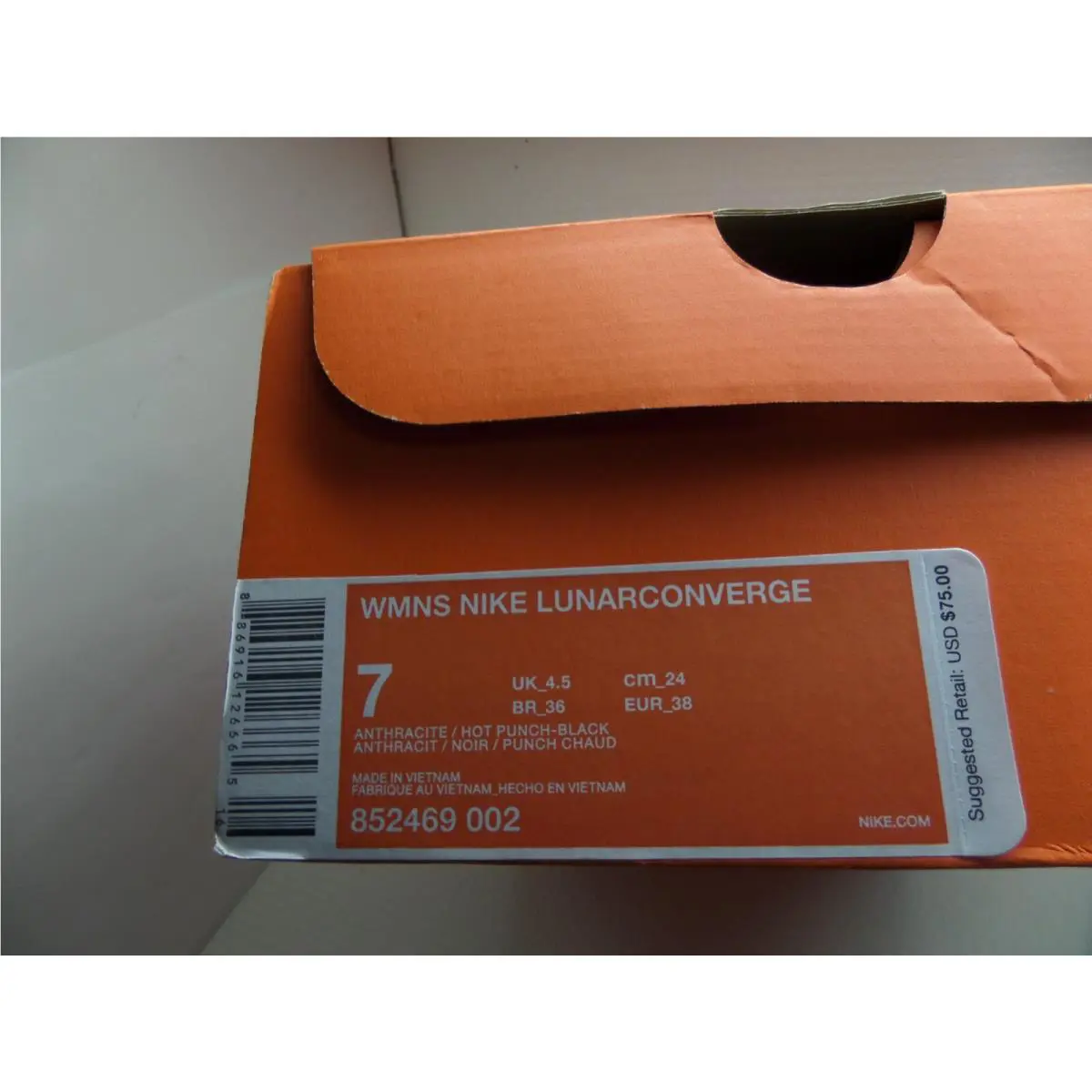 Nike shoes - Nike Lunar Converge - Lunar Converge - Black 3