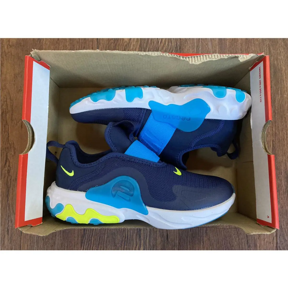 Nike shoes - CD6884 400 - Midnight Navy/Laser Blue/Hyper Crimson/Lemon Venom (UPC: 193654821876) 5