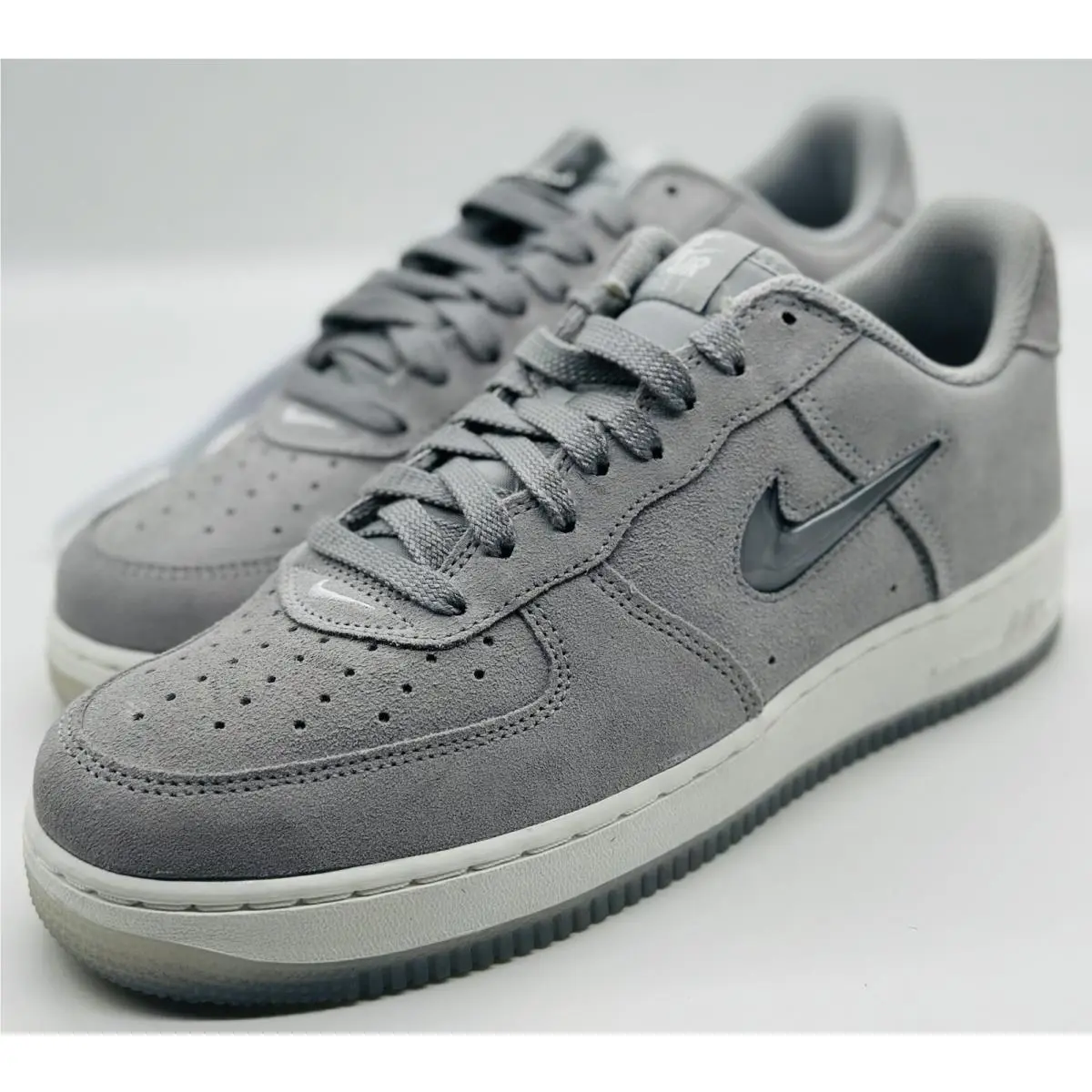Nike Air Force 1 Low Retro Light Smoke Grey White DV0785-003 Men’s Size 13