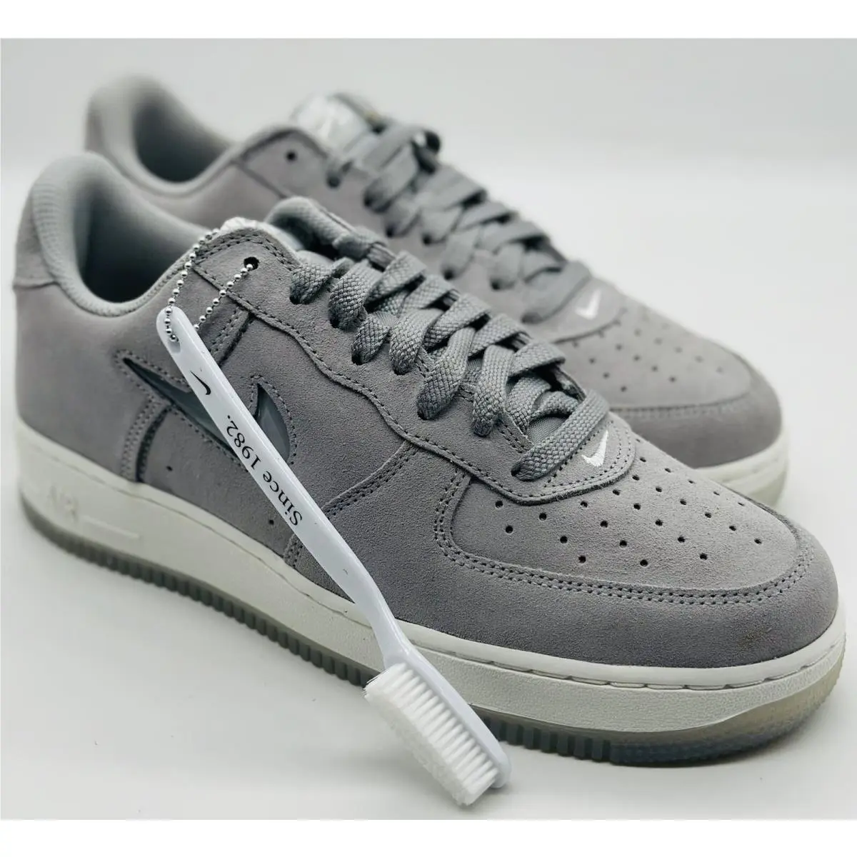 Nike shoes - Nike Air Force 1 Low Retro - DV0785-003 - Light Smoke Grey 1
