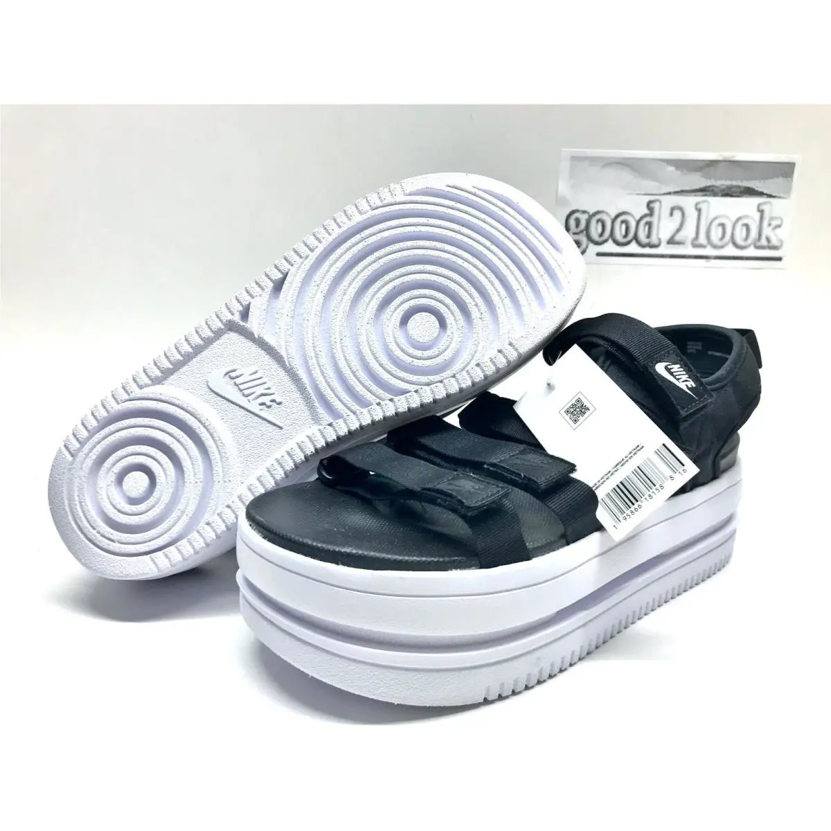 Nike shoes - Nike Sandals - Sandals - DV3026-100 - Black (UPC: 195866181588) 0