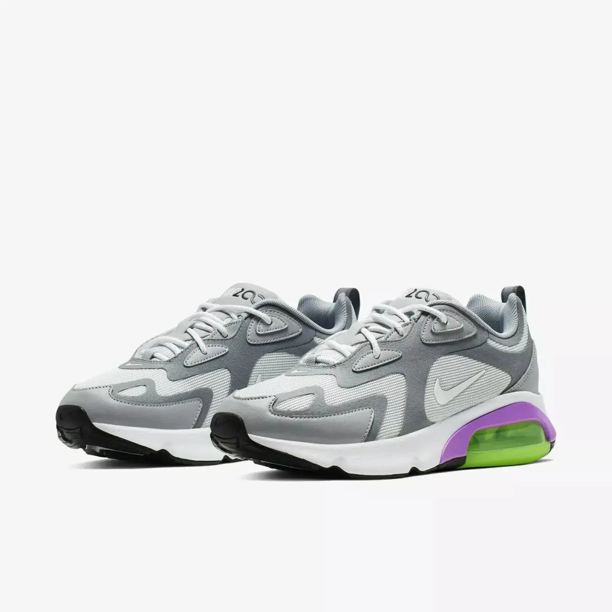 Nike shoes - Nike Air Max 200 - Air Max - AT6175-002 - Pure Platinum/White-Cool Grey-Atomic Purple 2