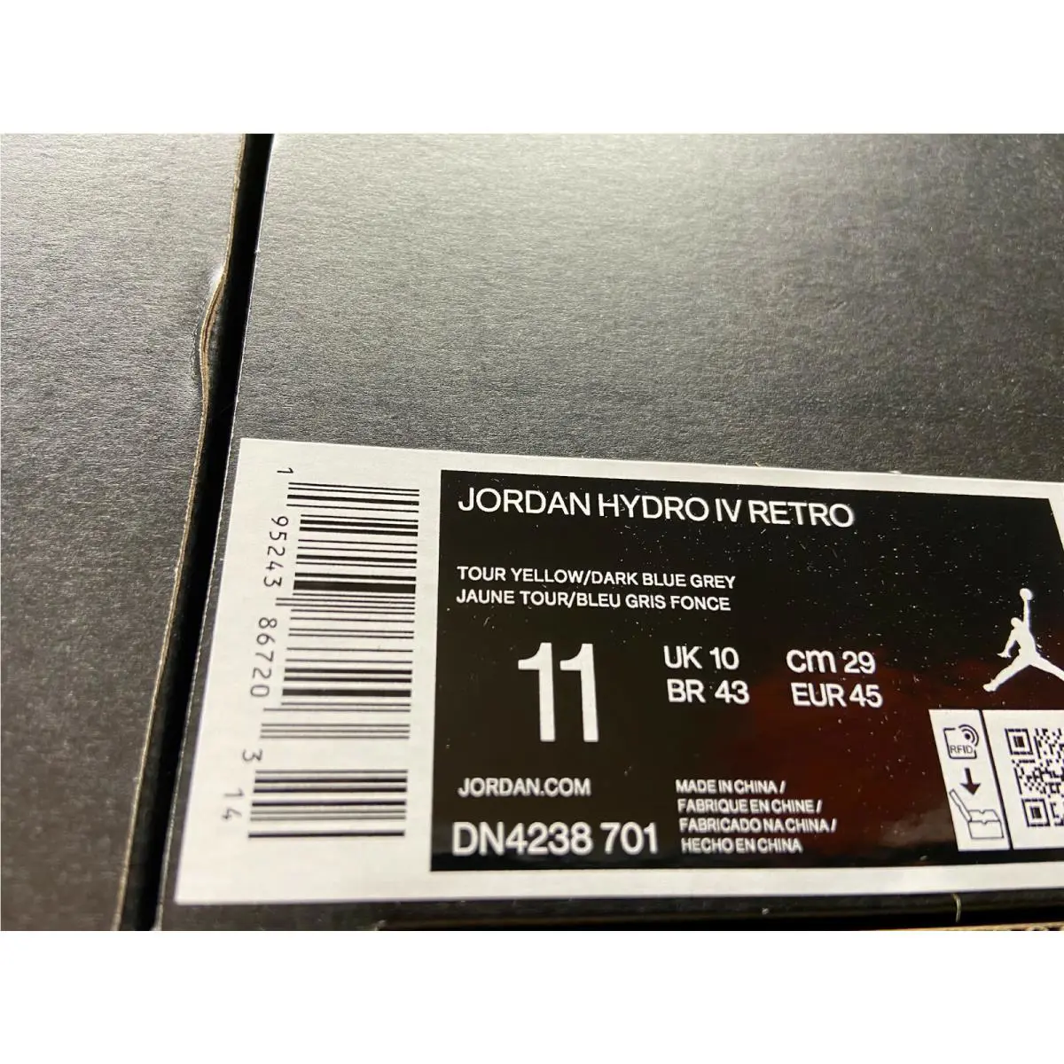 Nike shoes - Nike Jordan Hydro IV Retro 4 - DN4238-701 - Yellow 8