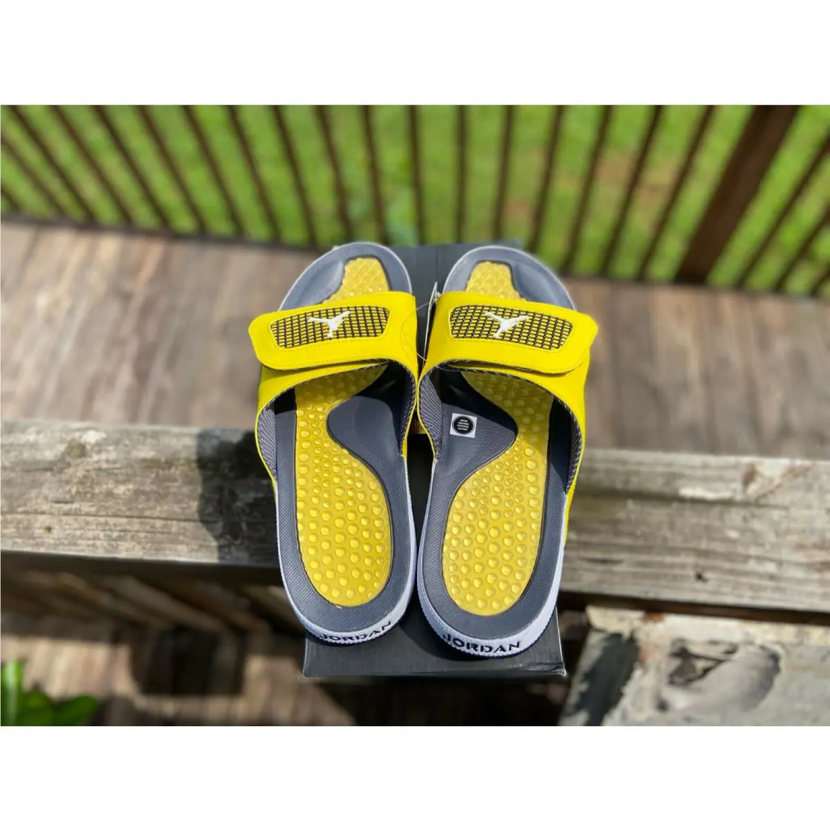 Nike shoes - Nike Jordan Hydro IV Retro 4 - DN4238-701 - Yellow 2