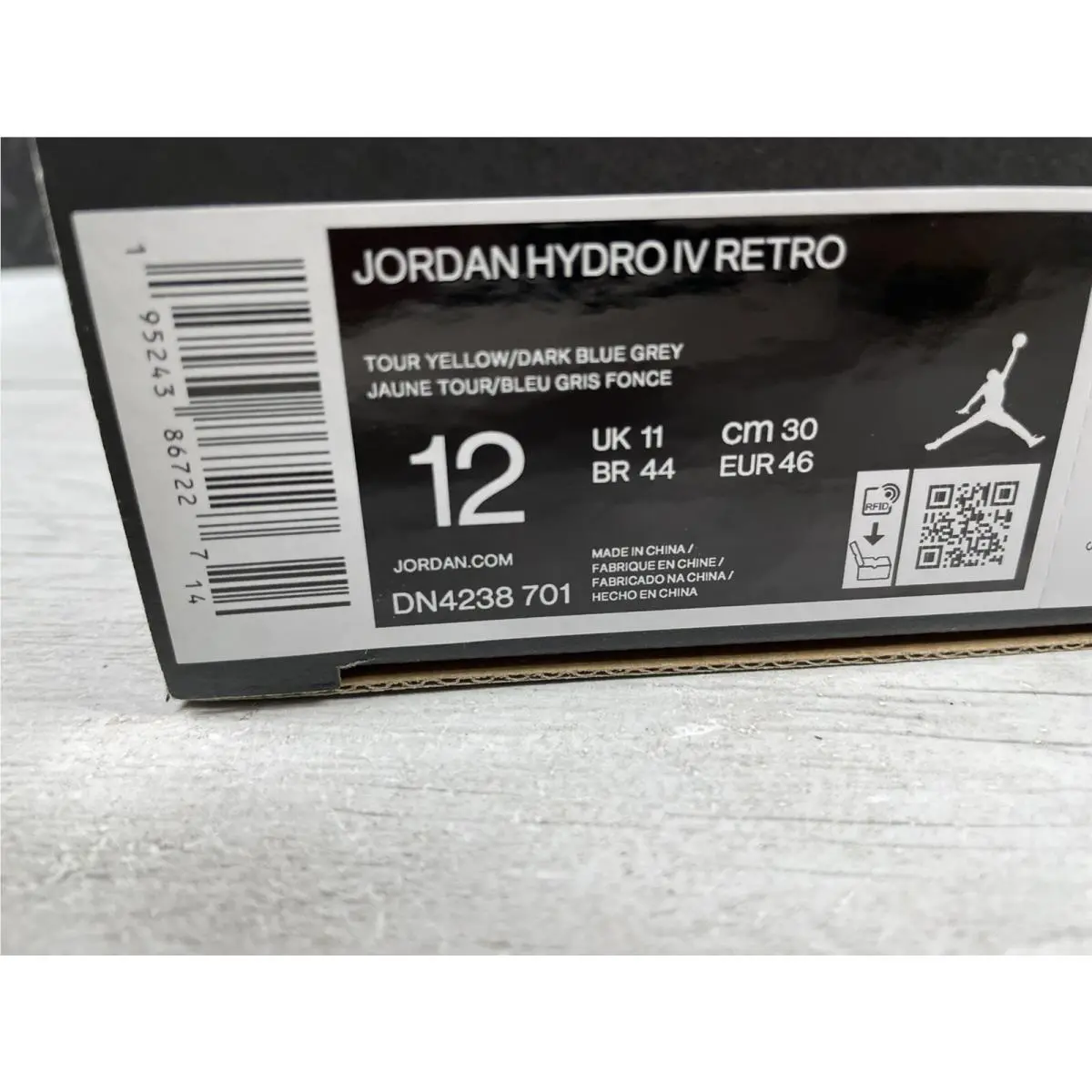 Nike shoes - Nike Jordan Hydro IV Retro 4 - DN4238-701 - Yellow 9